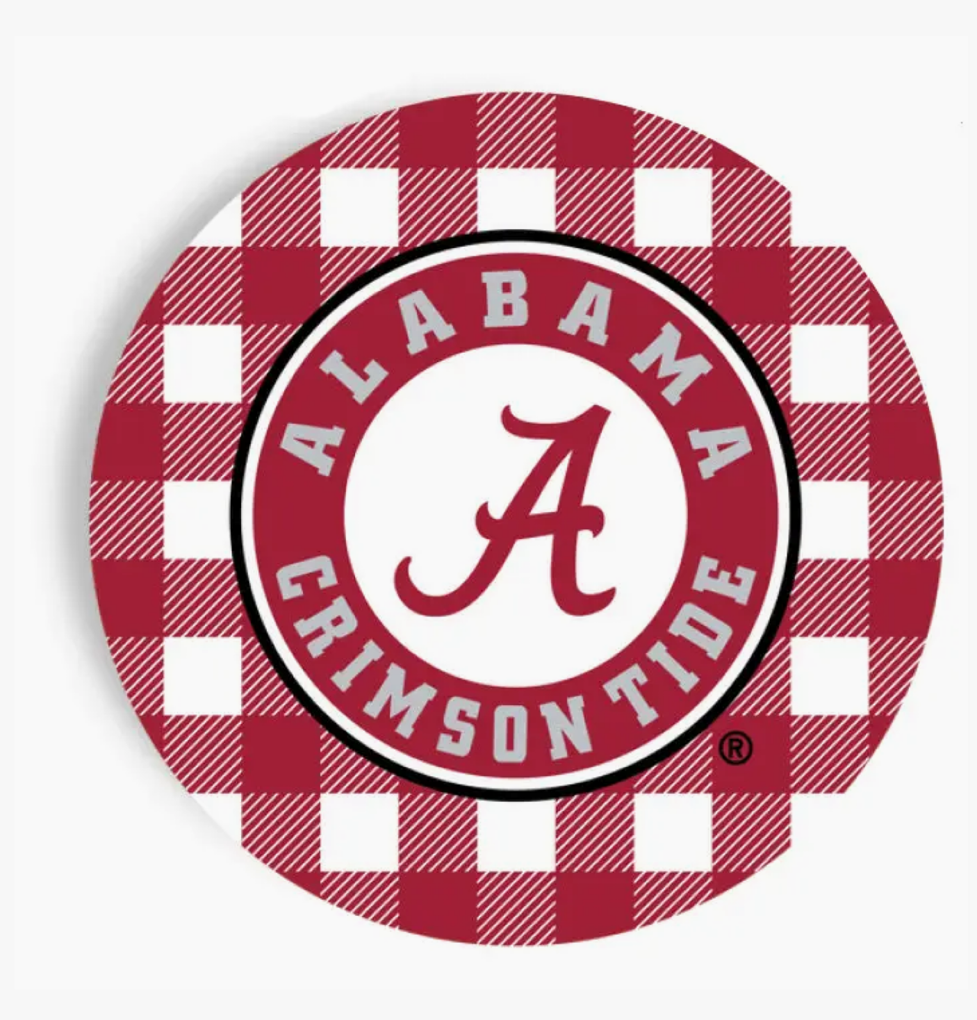 Alabama Gameday 9inch Paper Plates