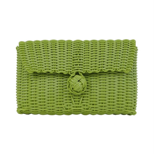 The Lilley Line Clutch in pear green