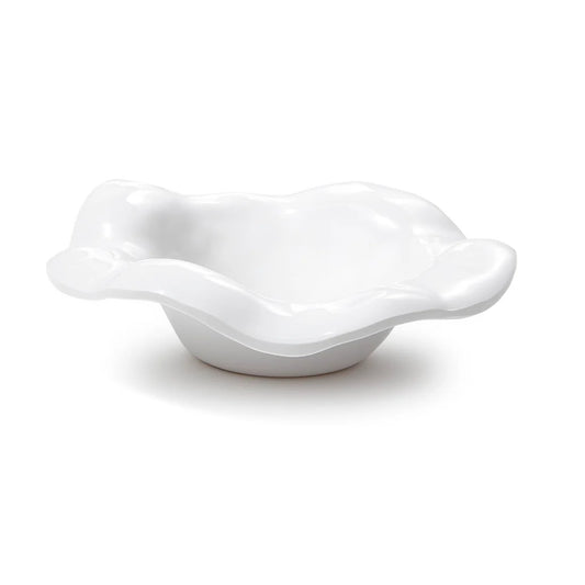 Bloom-Textured Small Serving Bowl, 8"