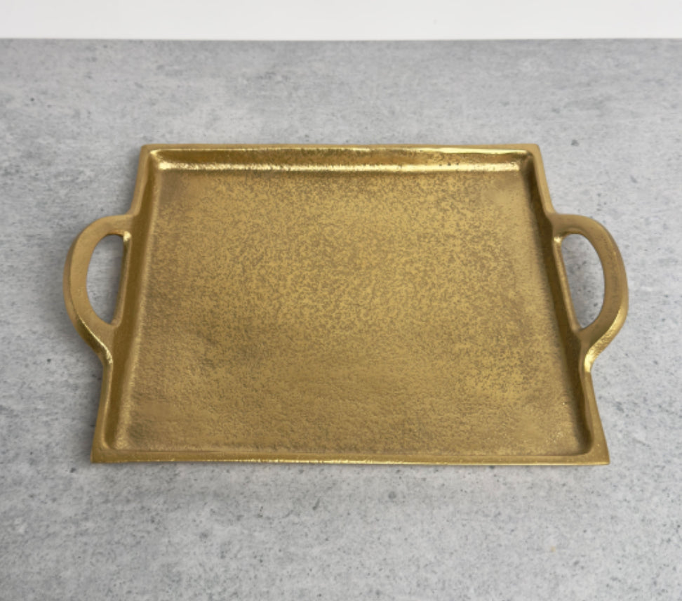 Gold Square Plate