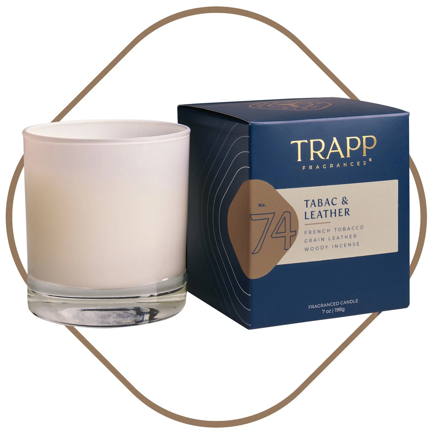 Tabac & Leather 7oz Candle