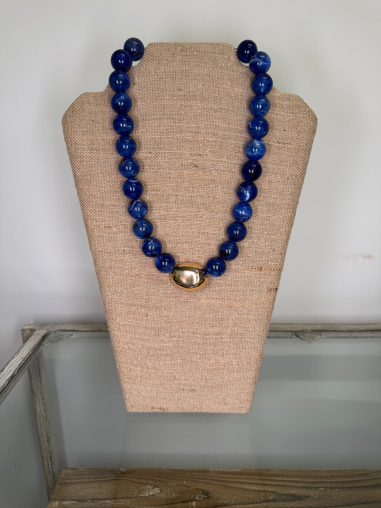 Beads and Gold Charm