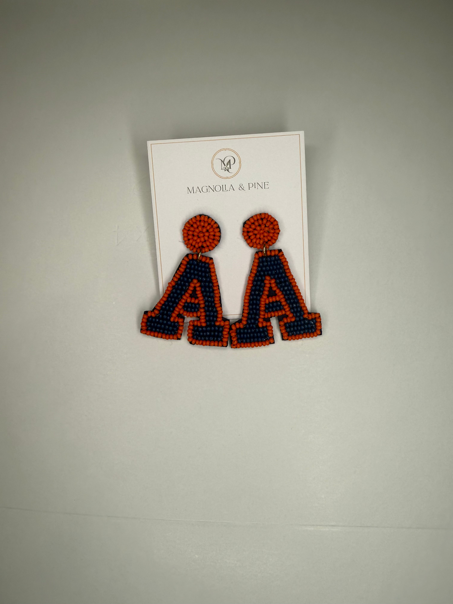 AU Beaded Earrings
