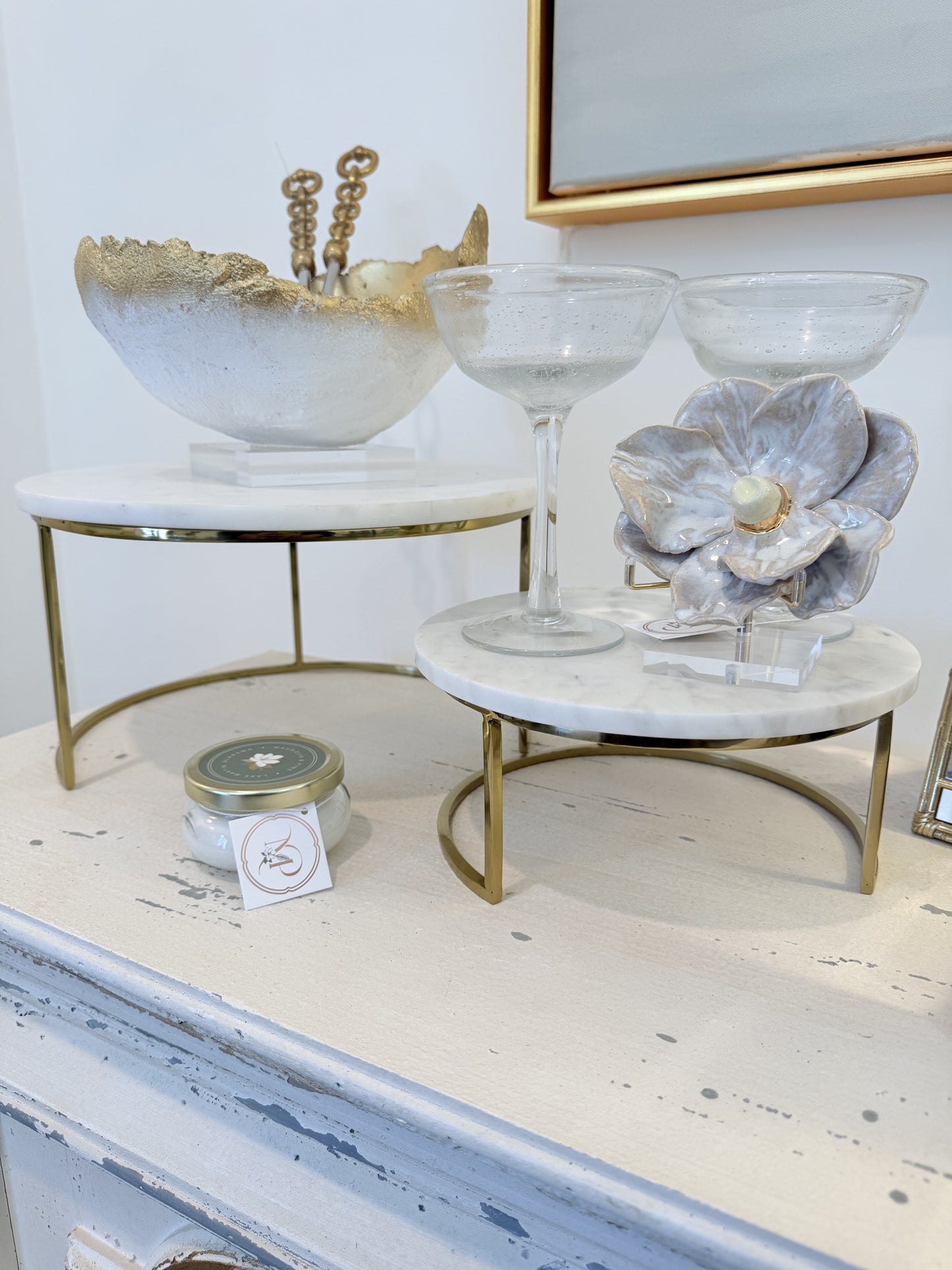 Gold Cake Stand Set