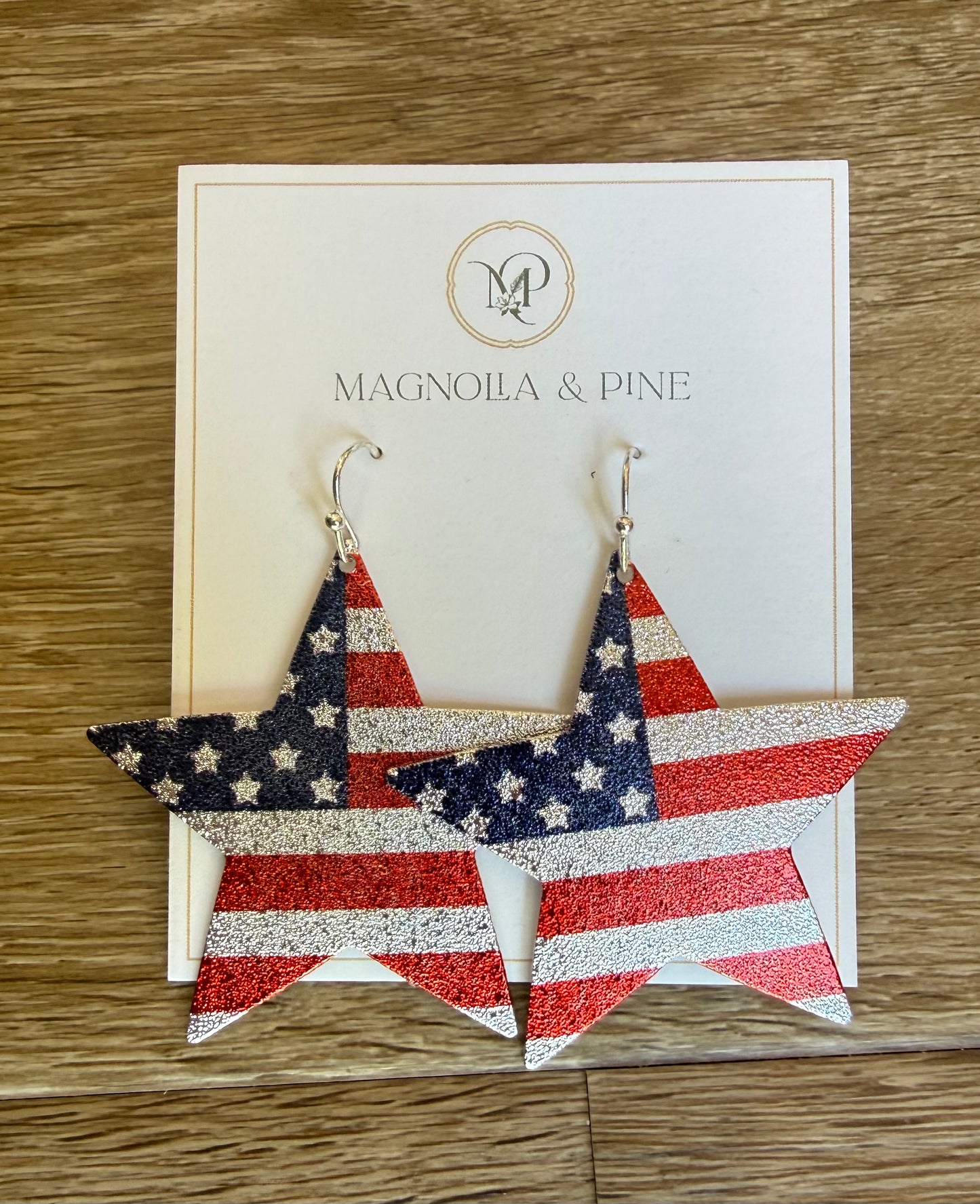 Flag Earrings