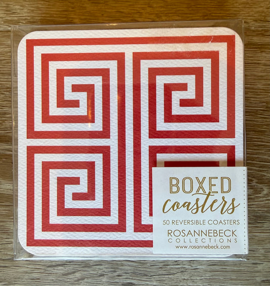 Reversible Coasters, Set of 50 with Gift Box