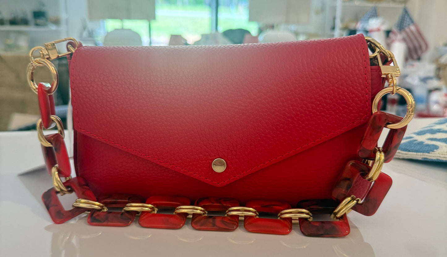 Hand Bag w/Chain
