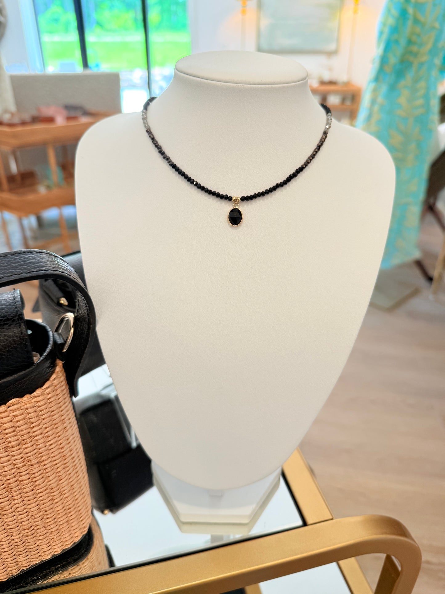 Black Dainty Necklaces