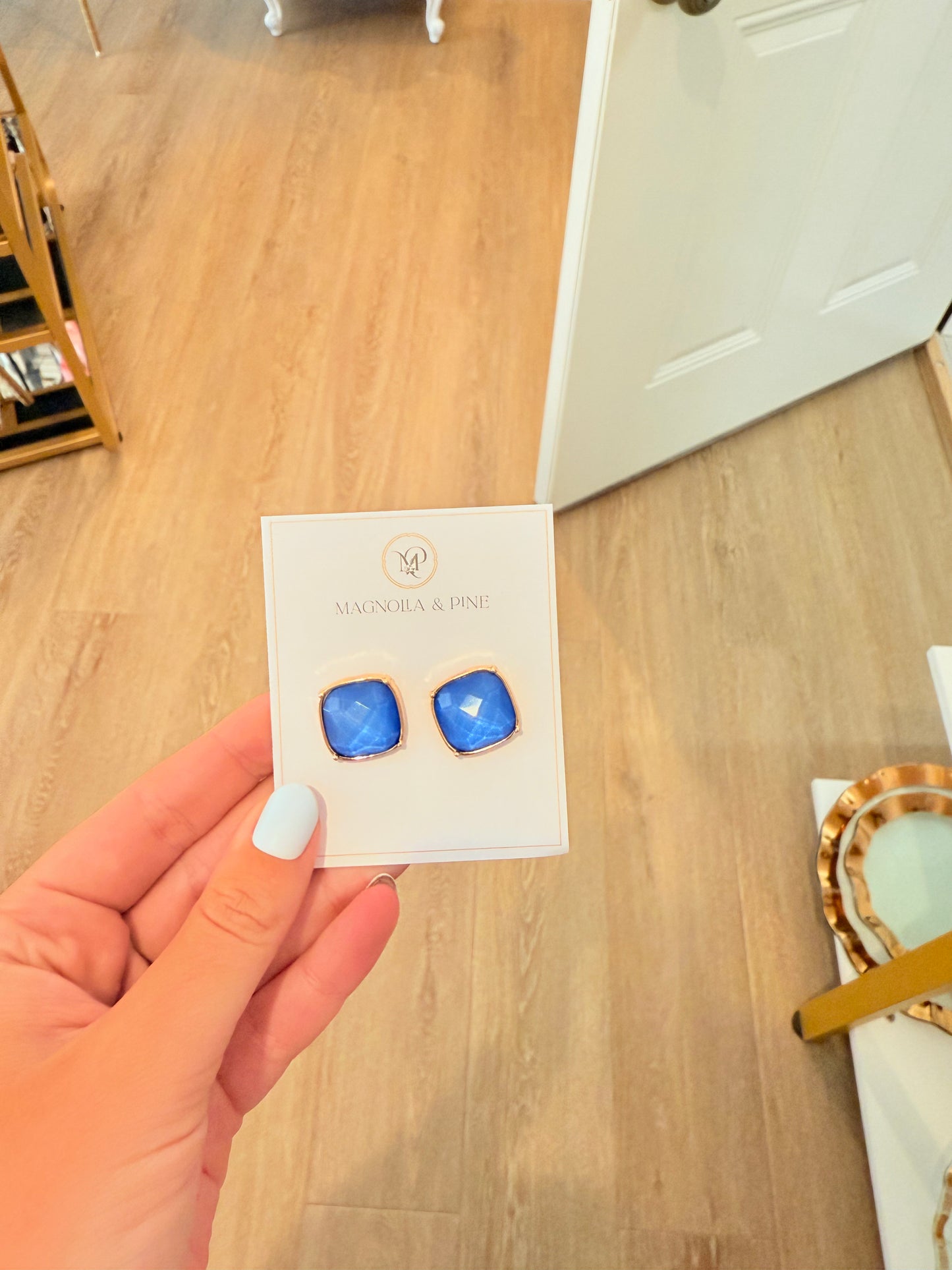 Cerulean Blue Earrings