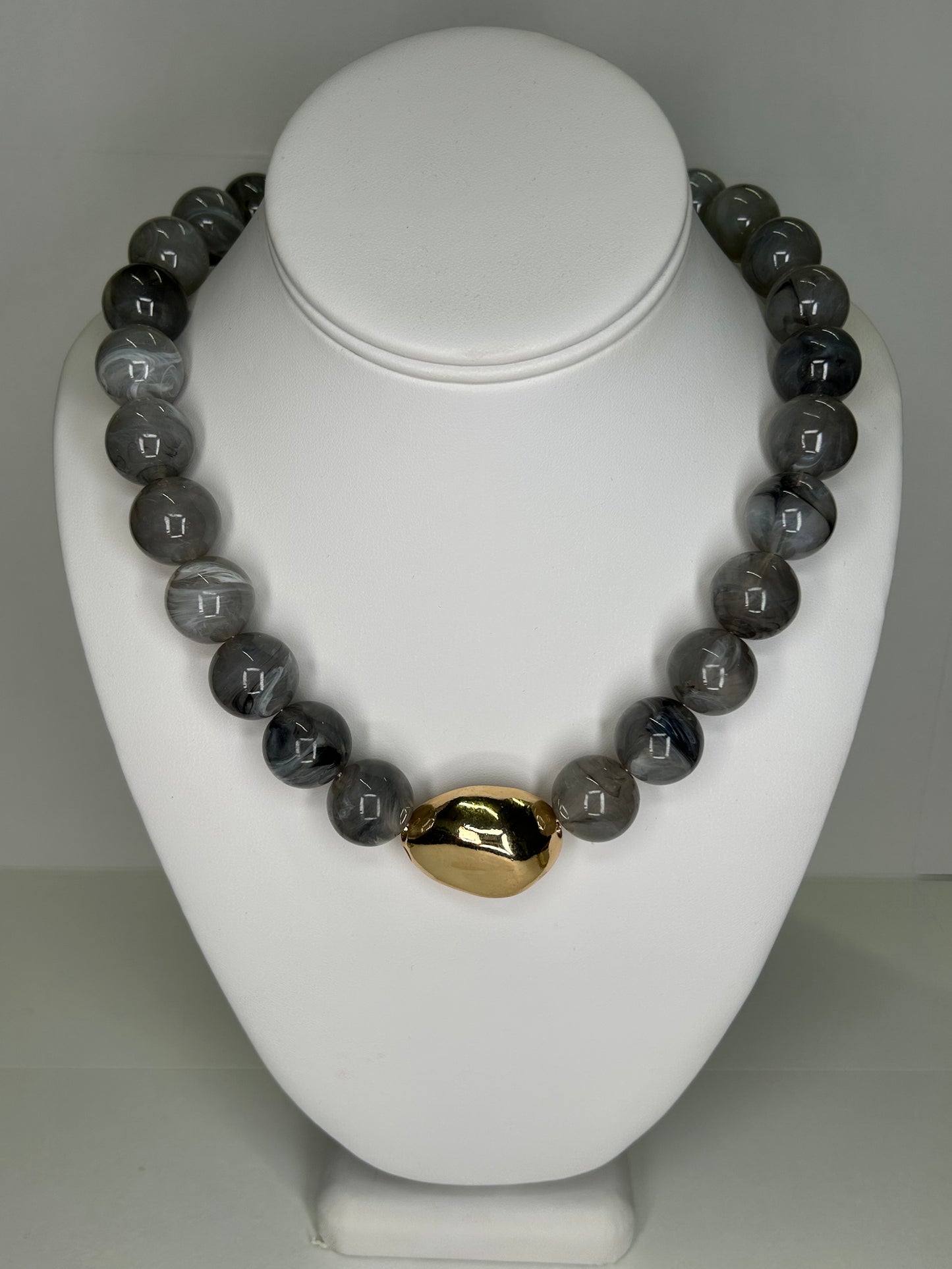 Beads and Gold Charm