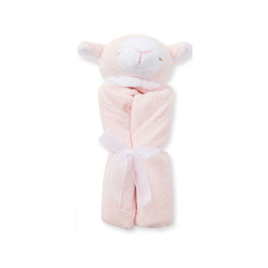 Plush animal lovie in Pink Lamb