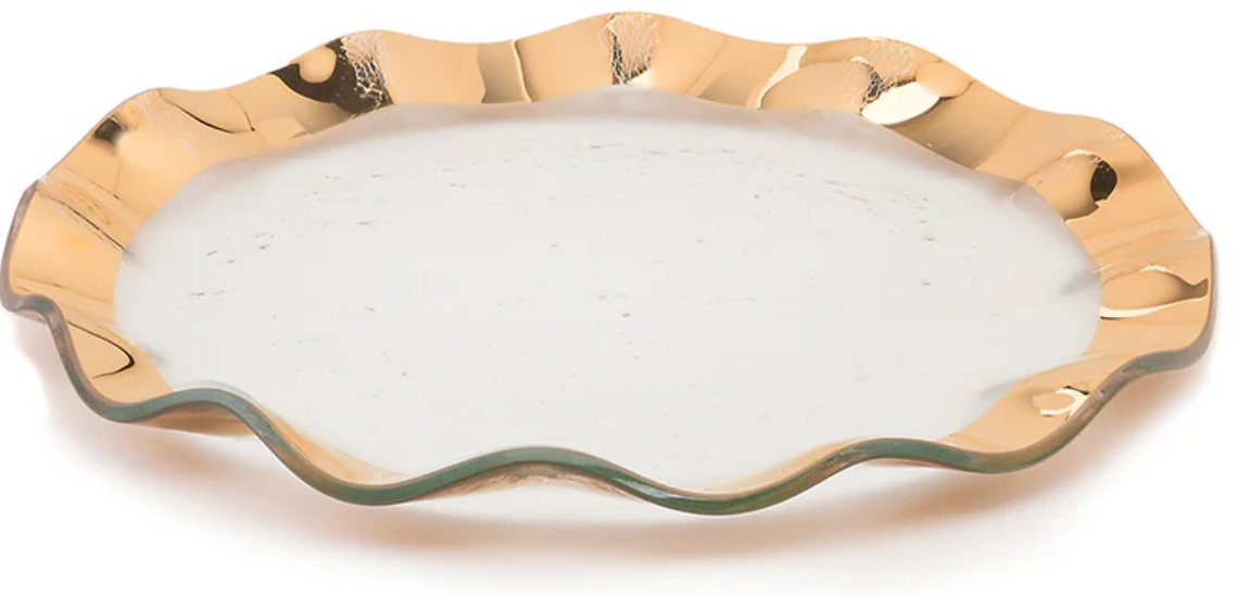 Ruffle Dinner Plate