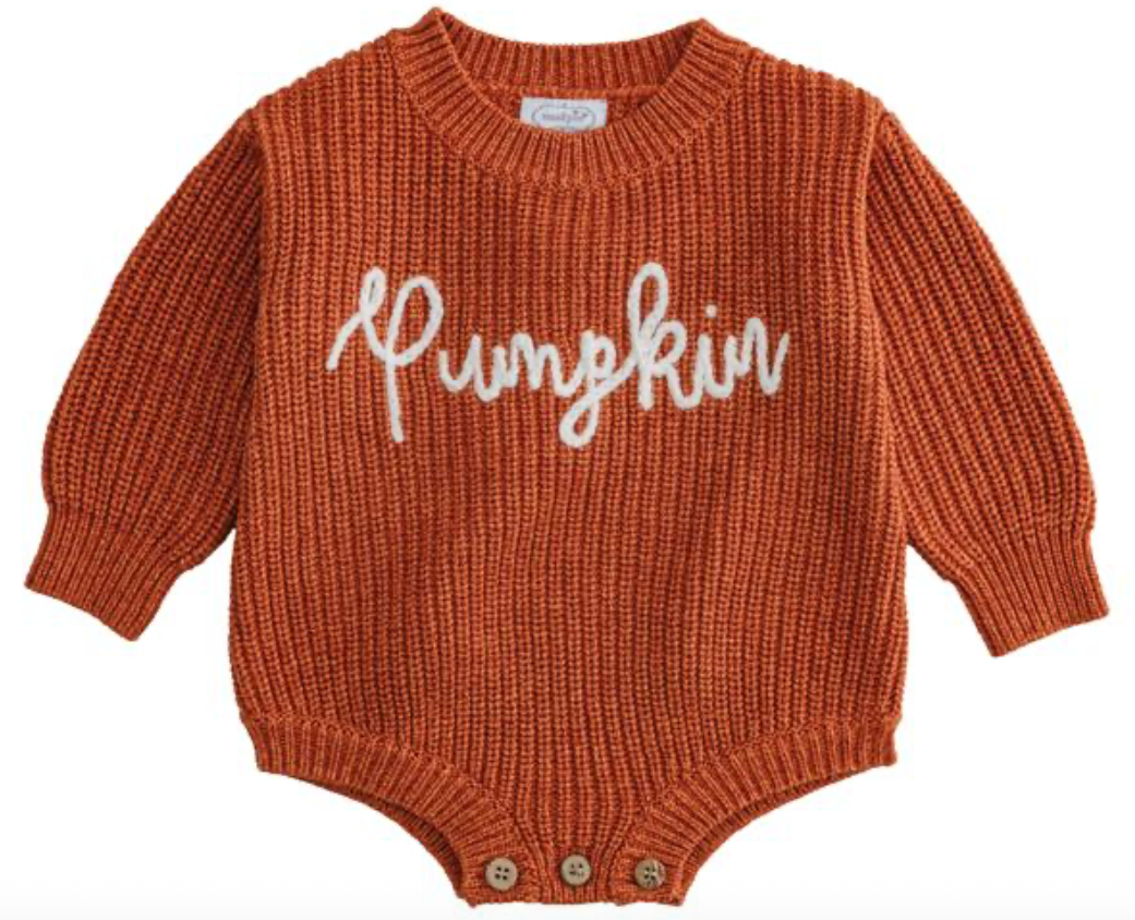 Pumpkin Onsie Sweater