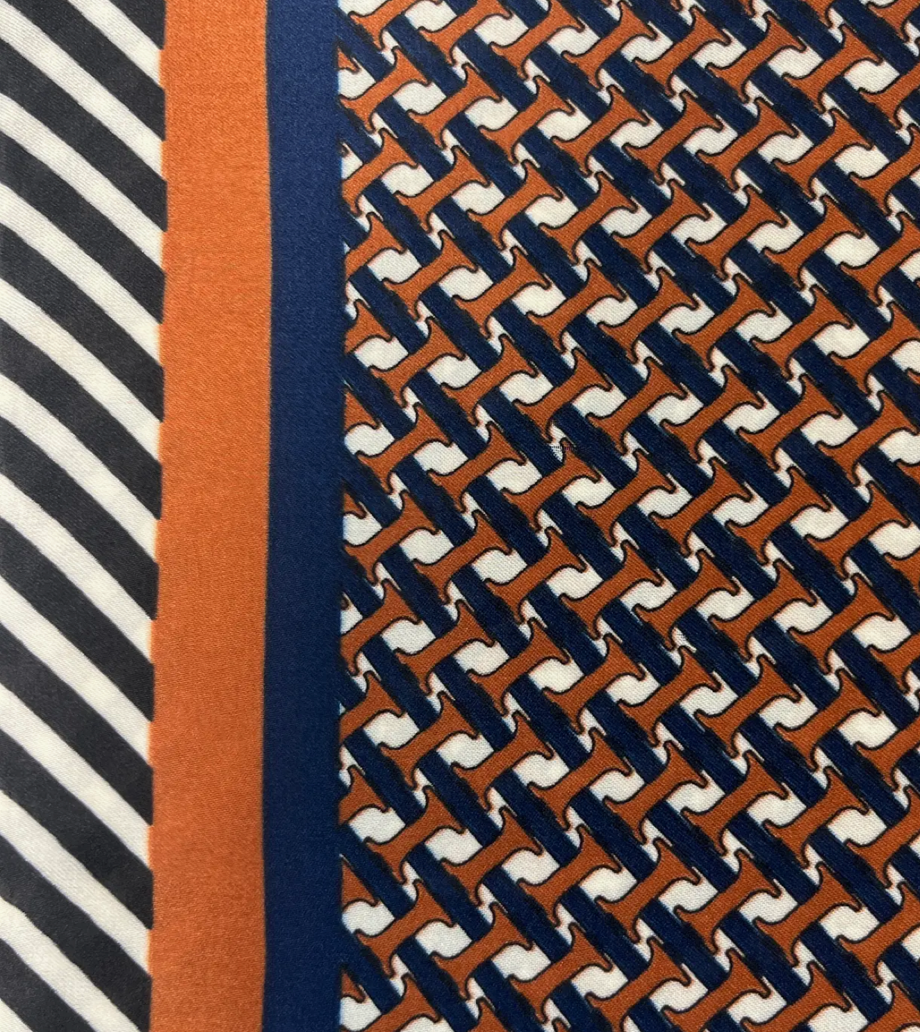 Camel Geometric Scarf