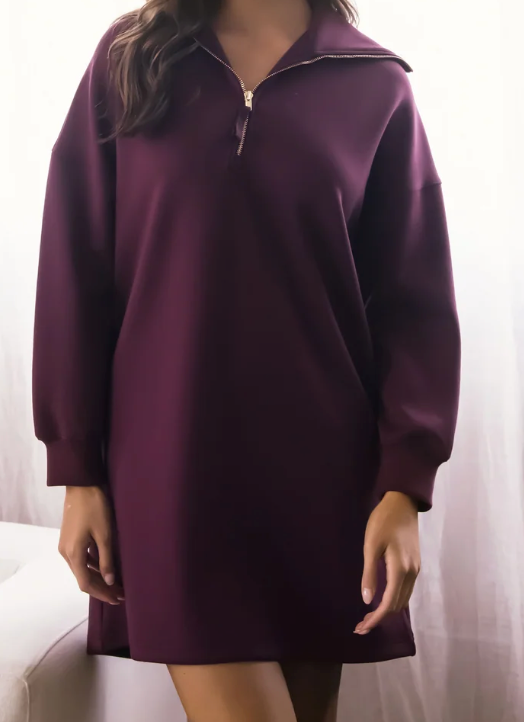 Quarter Zip Dress