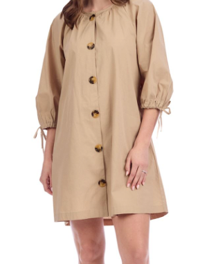 Women's Button Down Dress