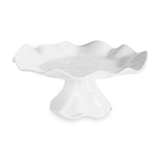 Havana pedestal cake plate, alternate view