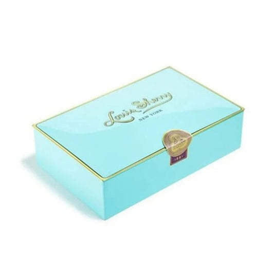 Louis Sherry 2-Piece Nile Blue Chocolate Truffles tin