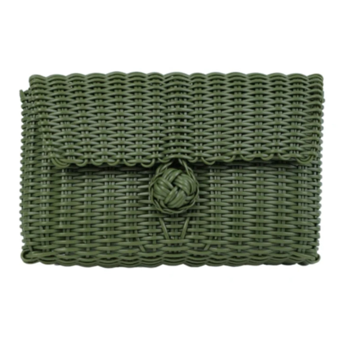 The Lilley Line Clutch with Beaded Stone Strap
