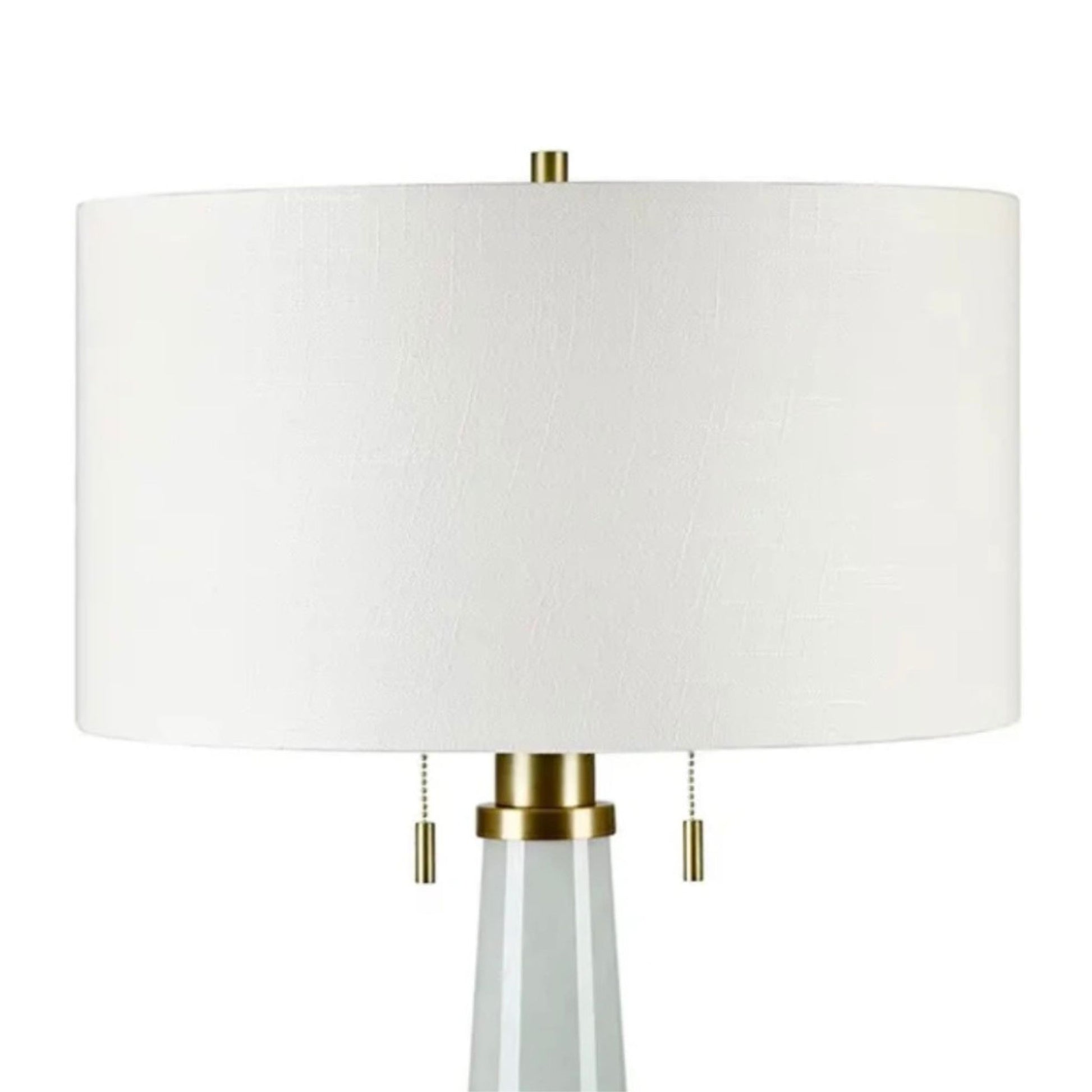 Astoria Glass Buffet Lamp, base close-up