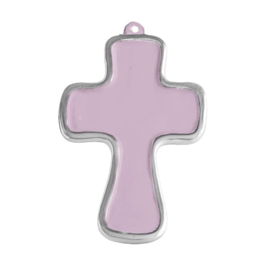 Athens cross ornament in lilac