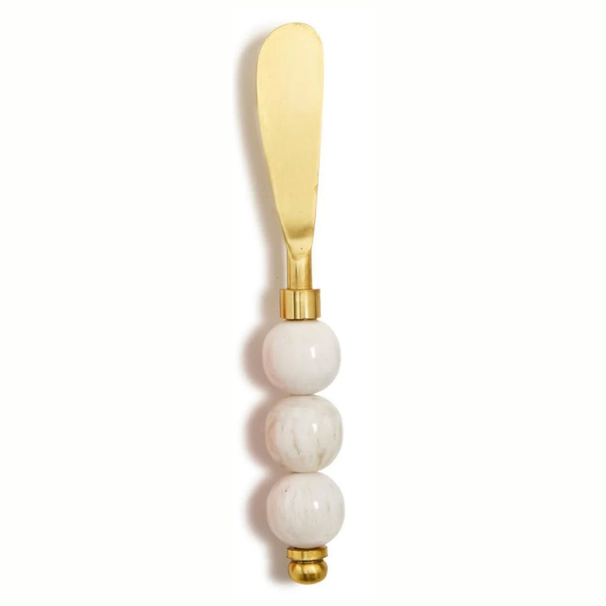 Marbled bubble spreader in white