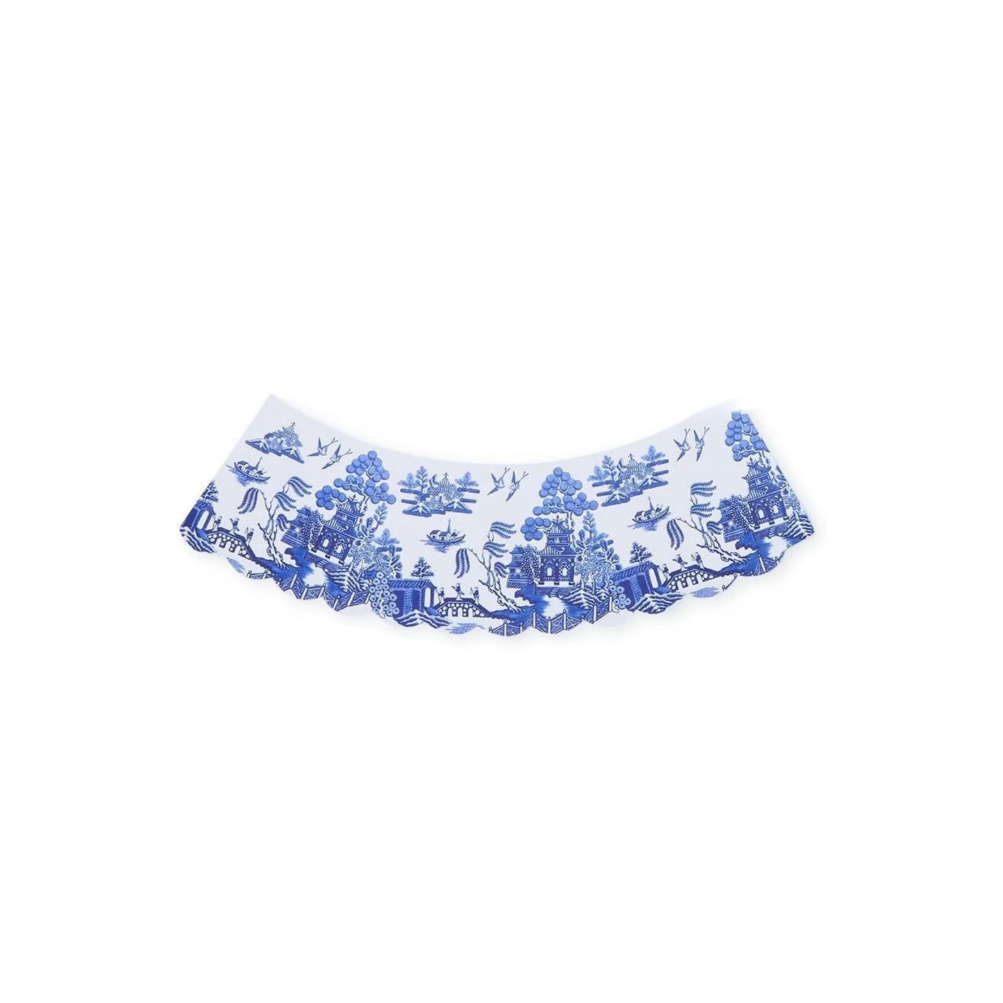 Chinoiserie Pagodas decorative paper lamp shade cover