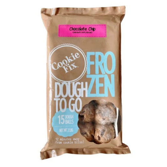 Frozen chocolate chip cookie dough balls, 2 lb. pack