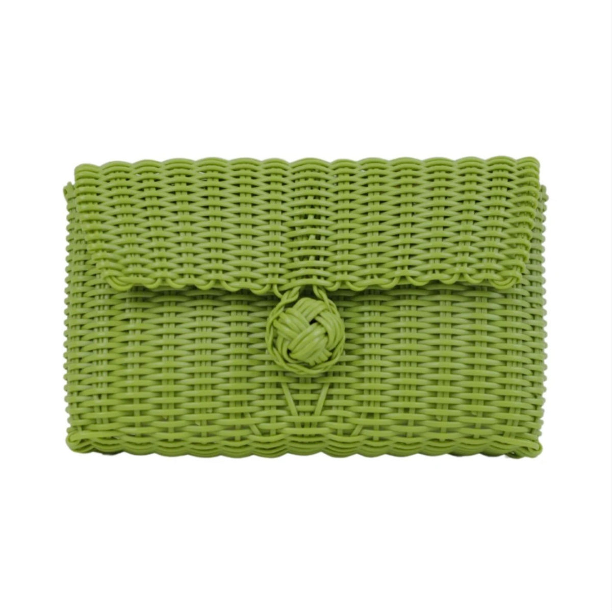 The Lilley Line Clutch in pear green