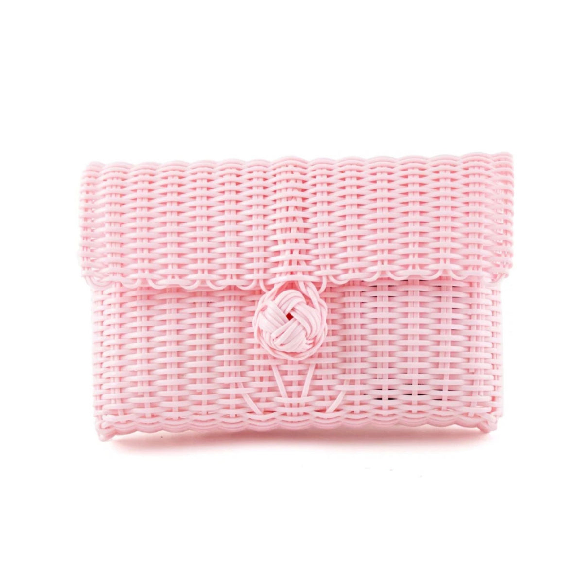The Lilley Line Clutch in blush pink