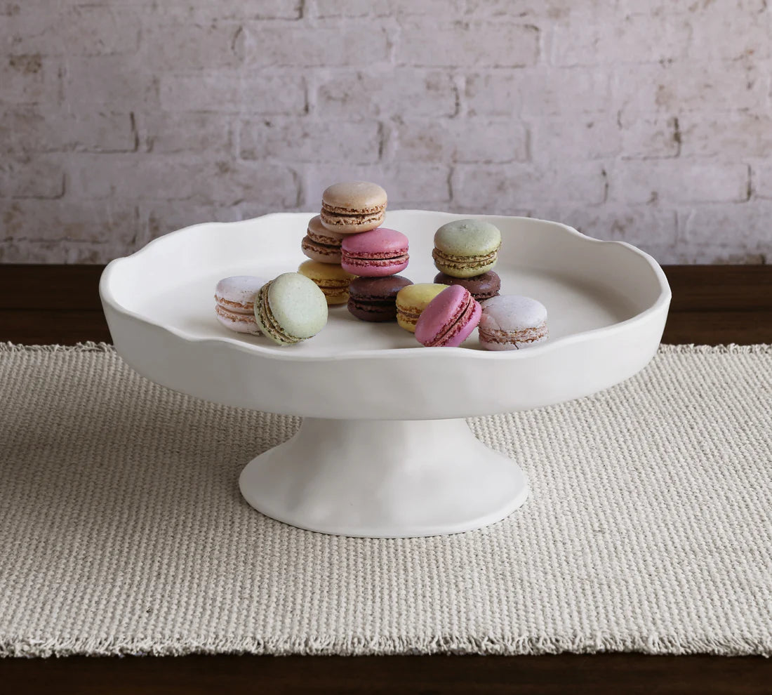 VIDA Nube Round Pedestal Cake Plate