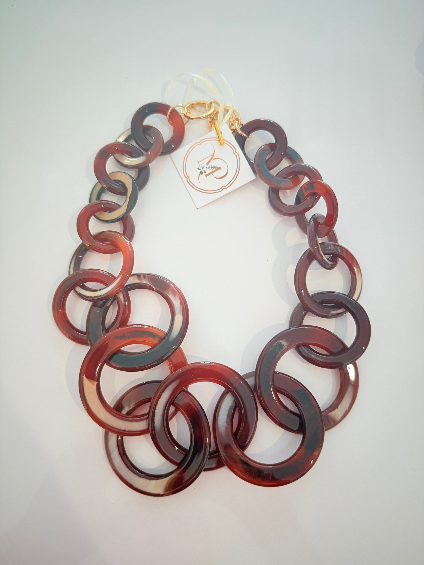 Resin Circle Necklace