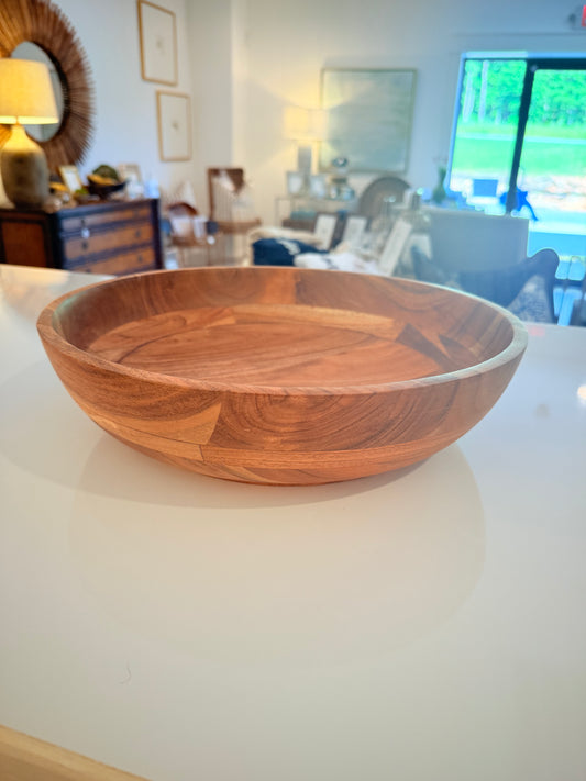 Wood  Round Bowl