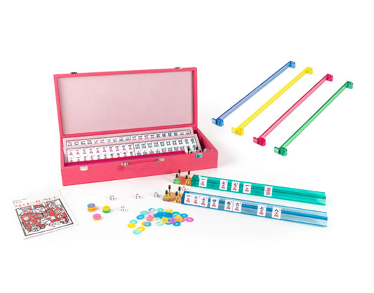 Onyx Mahjong Set Pink