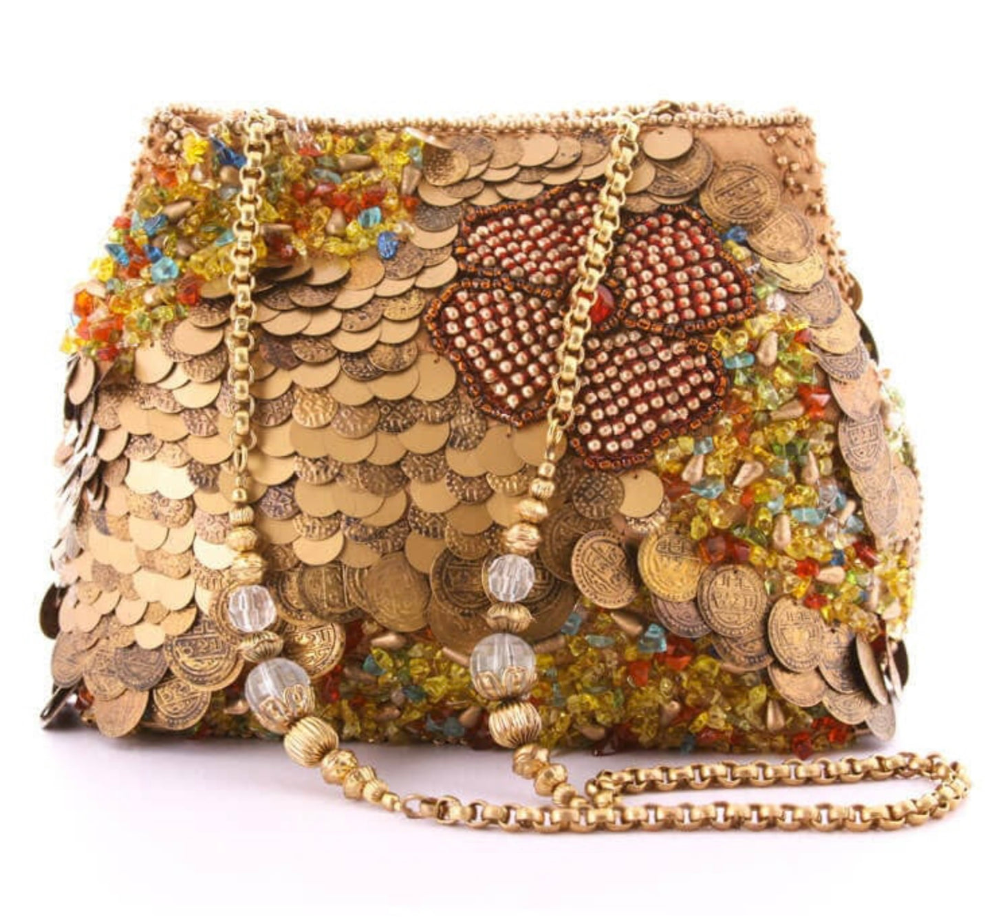 Bronze Beaded Evening