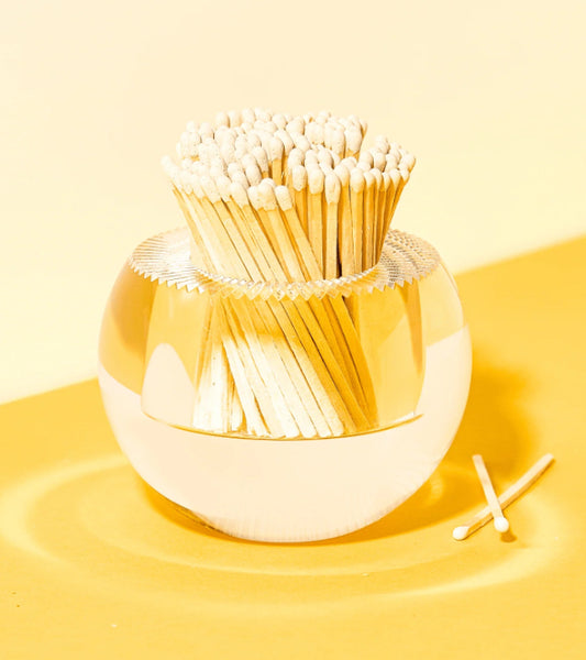 White Matches & Match Striker