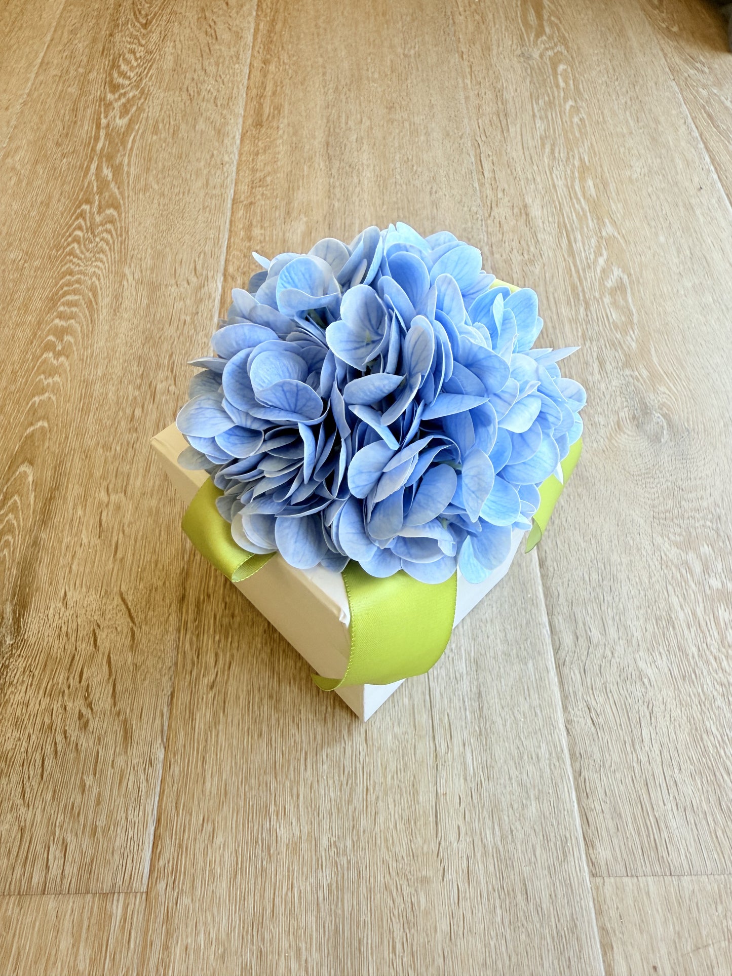 Blue Hydrangea Flower Box