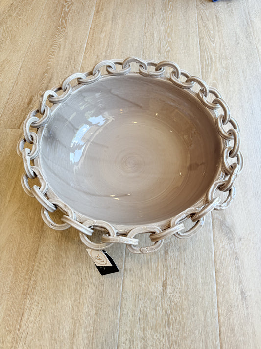 Angelo Low Bowl-Taupe