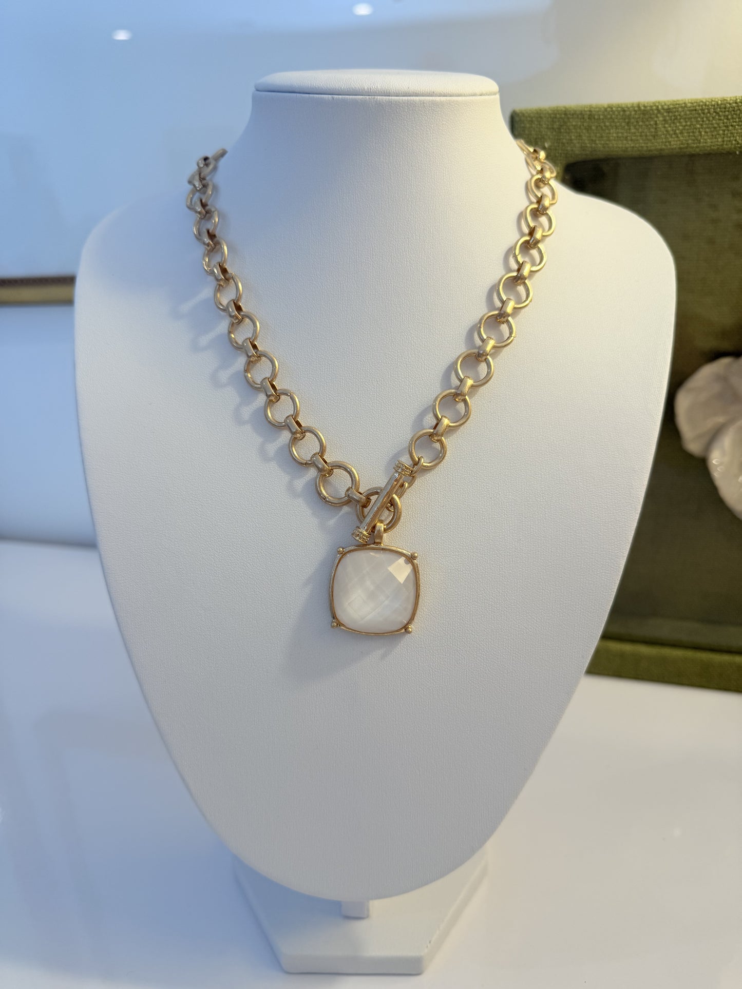 Gold Toggle Necklace