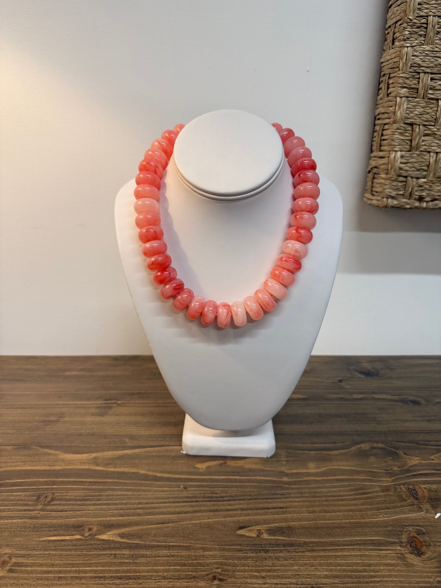 Chunky Marbled Beads
