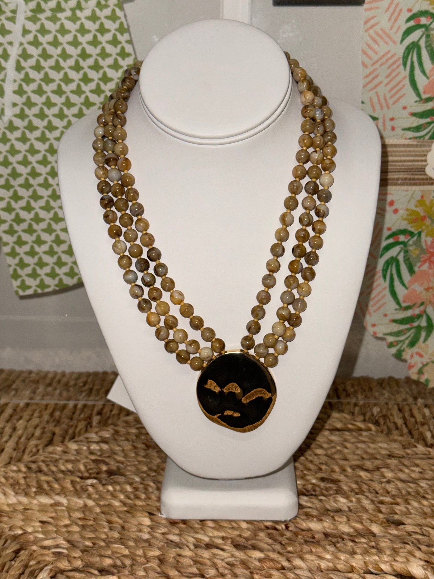 Layered Bead & Marble
