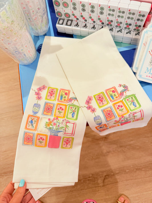 Mahjong Tiles Towel