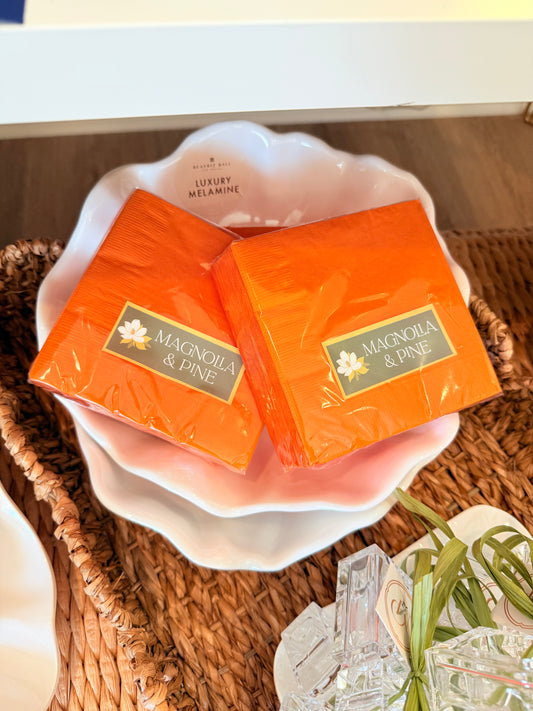 Orange Napkins