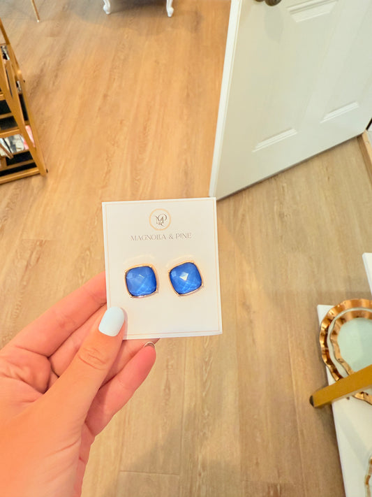 Cerulean Blue Earrings
