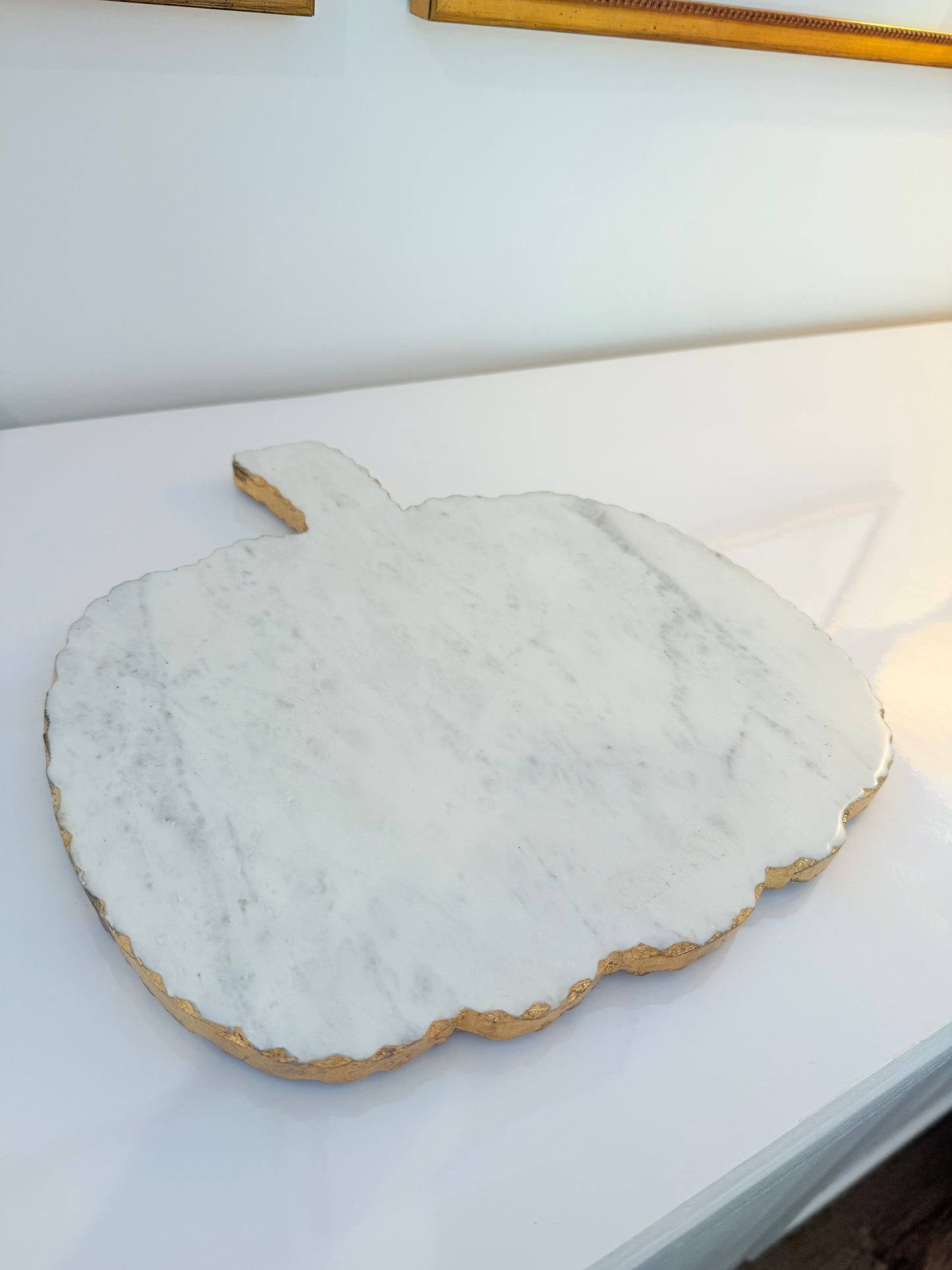 Pumpkin Marble Serving Board