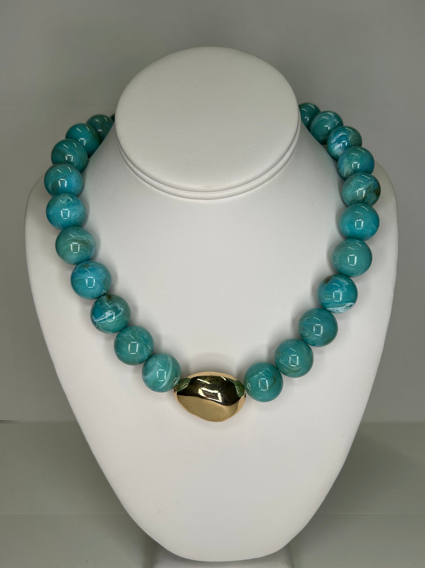 Beads and Gold Charm