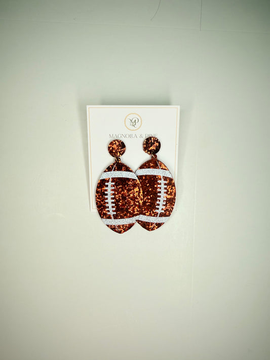 Football Earrings