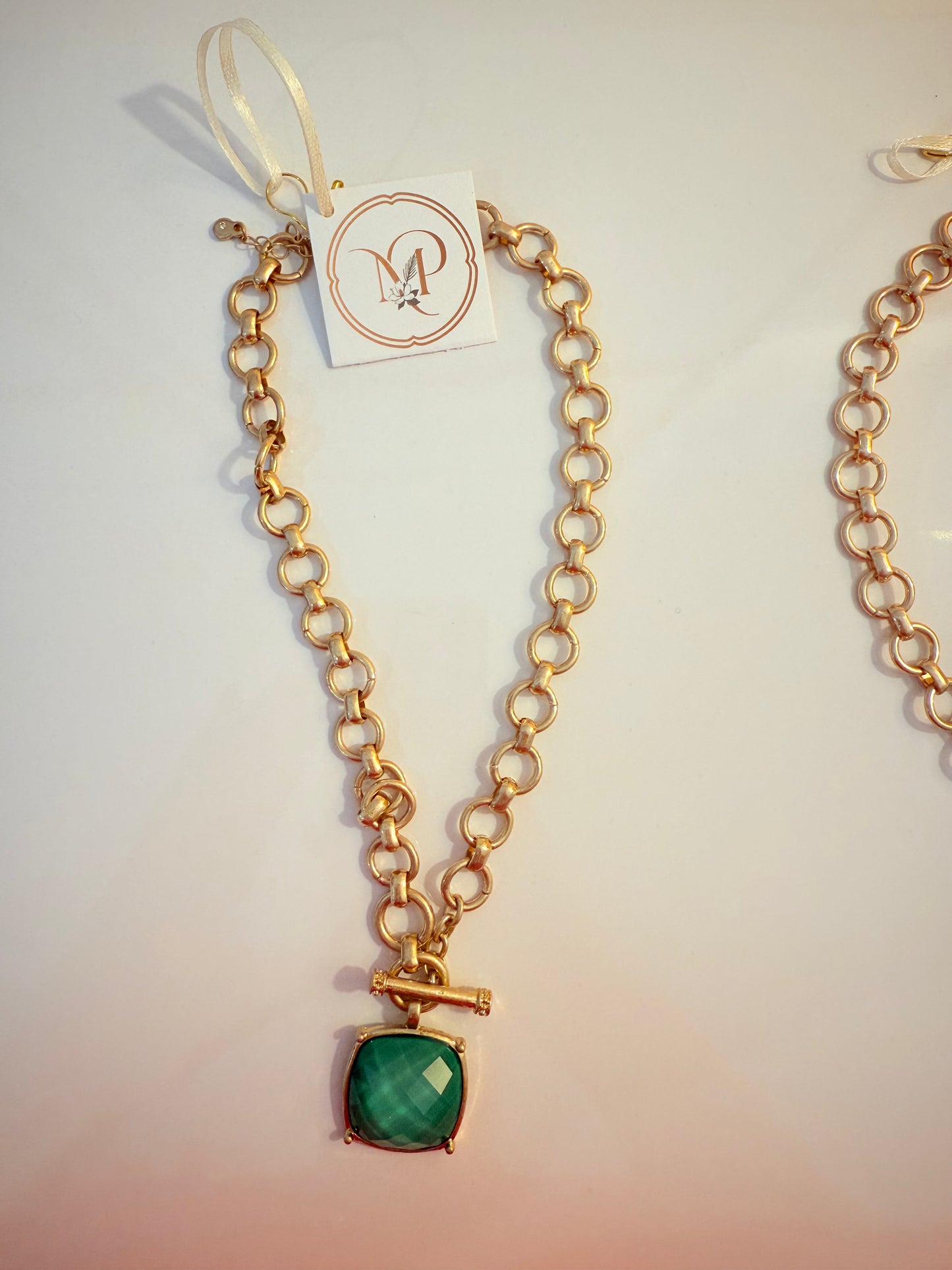 Gold Toggle Necklace