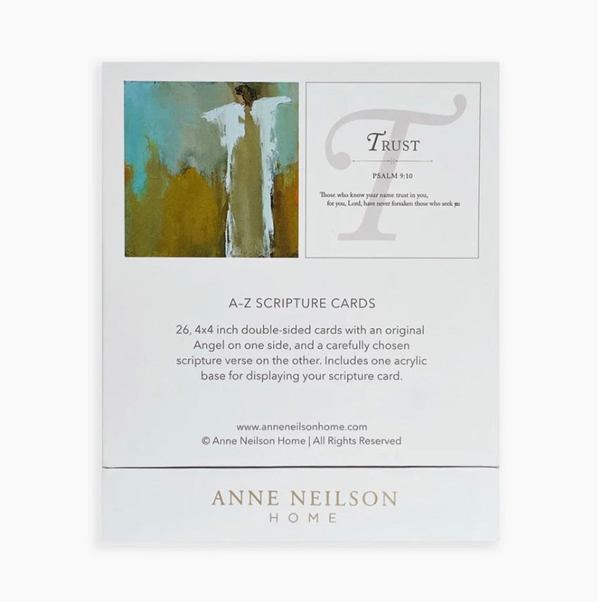Illustrated scripture card set, Trust theme