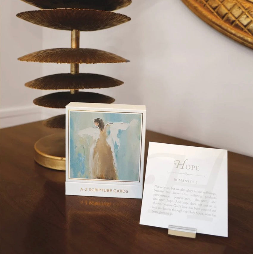 Illustrated scripture card set, A-Z theme, alternate view